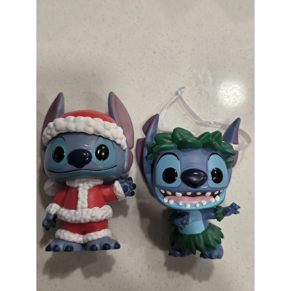 Funko Soda Figure Disney Lilo & Stitch Santa Holiday Christmas & Hula Ornament